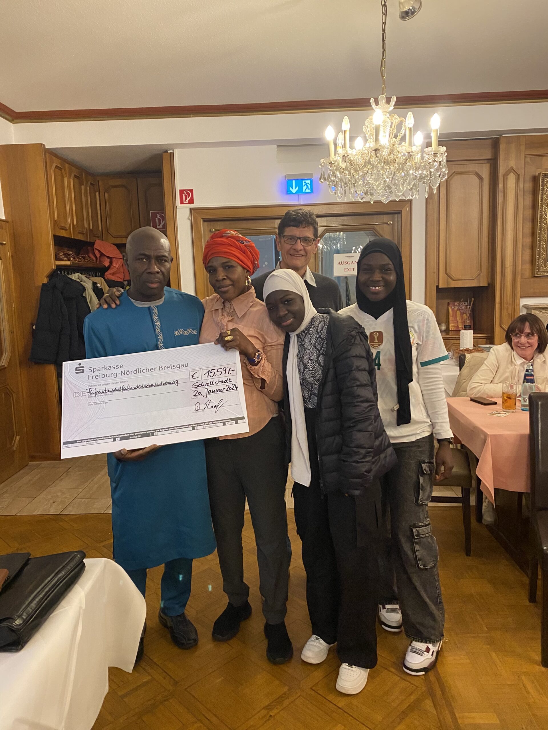 Mitgliederversammlung mit Rekorderlös bei der Spendensammlung für das Schulprojekt im Senegal