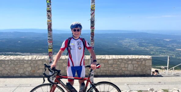 Mit dem Rennrad von Schallstadt auf den Mont Ventoux